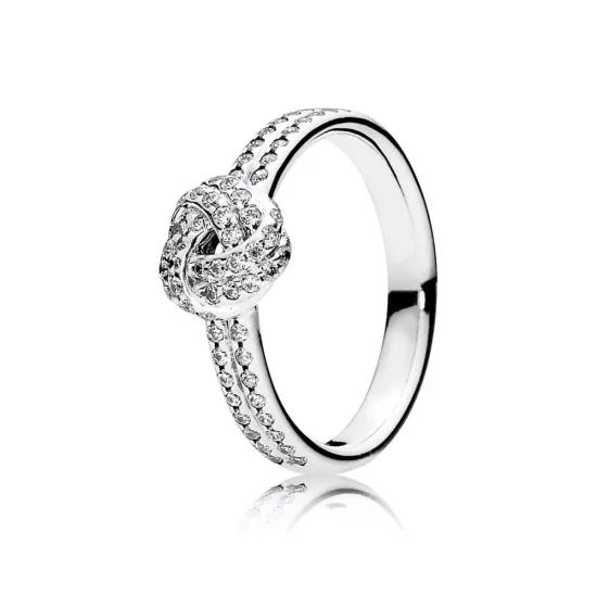 (kuva) Sparkling Love Knot - 190997CZ - Sormukset | PANDORA