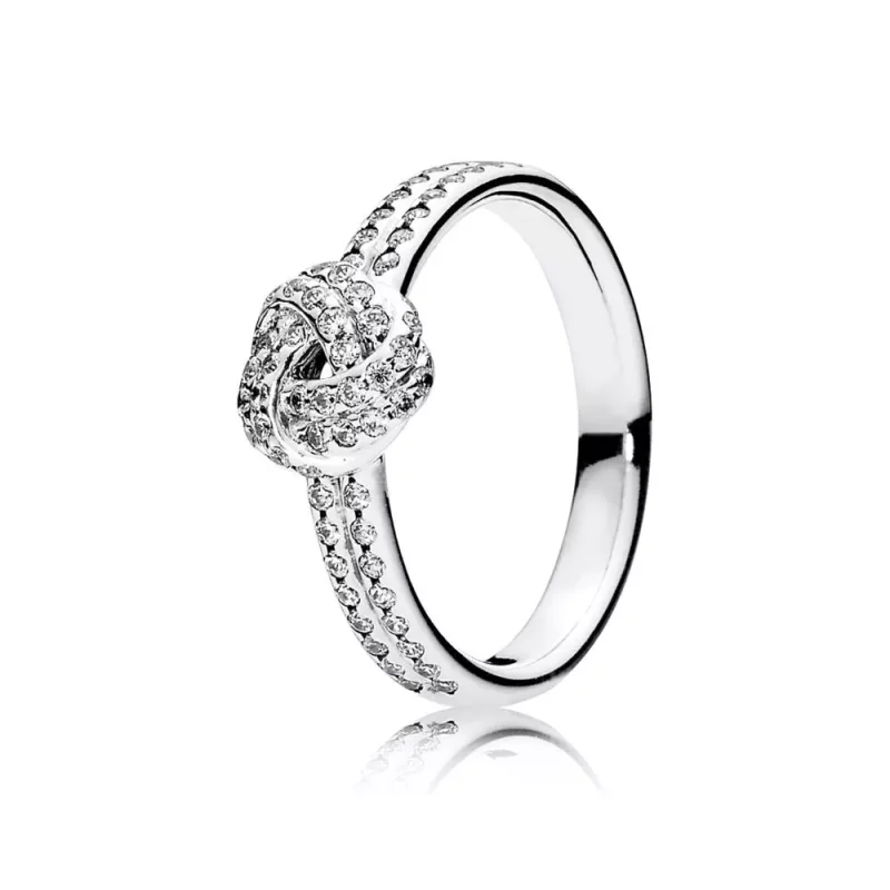 (kuva) Sparkling Love Knot - 190997CZ - Sormukset | PANDORA