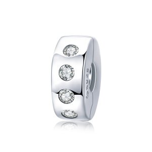 (kuva) Pandora-tyylinen Hopea Zirkonia Välihelm - BSC165