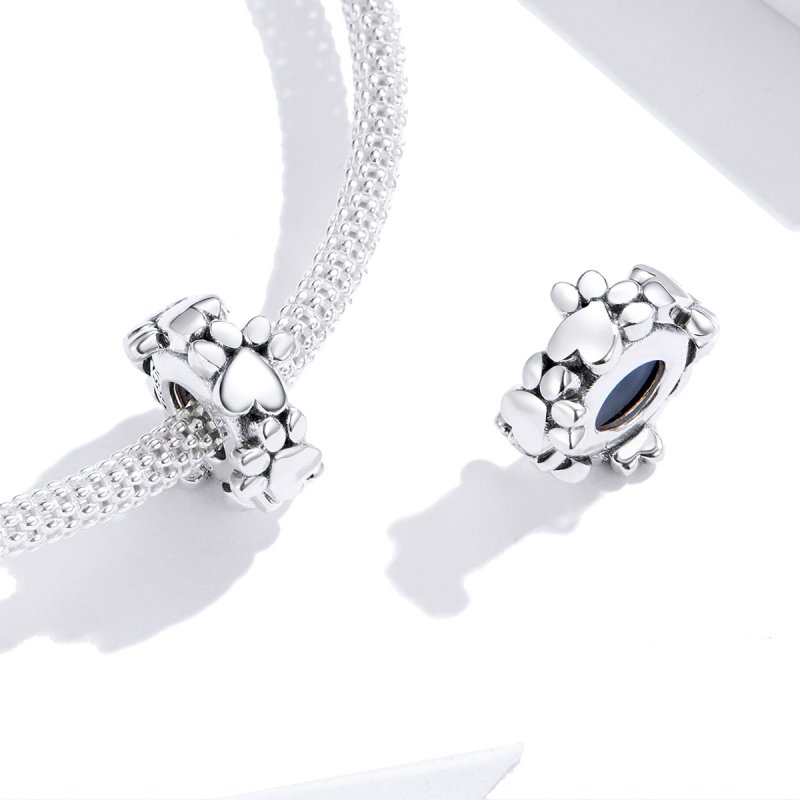 (kuva) Pandora-tyylinen hopea Sweet Hearts -välihelmi - SCC1504 - Näytä 3