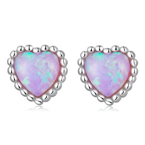 (kuva) Pandora-tyyliset Opal Love -korvakorut - SCE1383