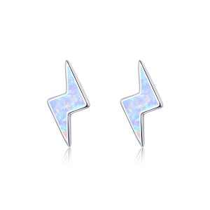 (kuva) Pandora-tyyliset Opal Lightning - korvakorut - SCE860
