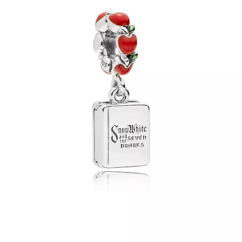 disney snow white seven dwarfs book pendant charm 797167enmx helat pandora