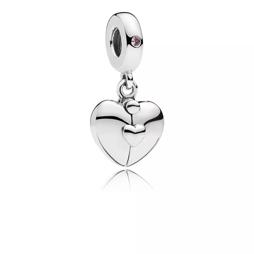 family locket pendant charm 797615en130 helat pandora