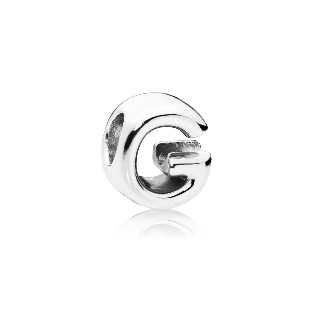 letter g charm 797461 helat pandora