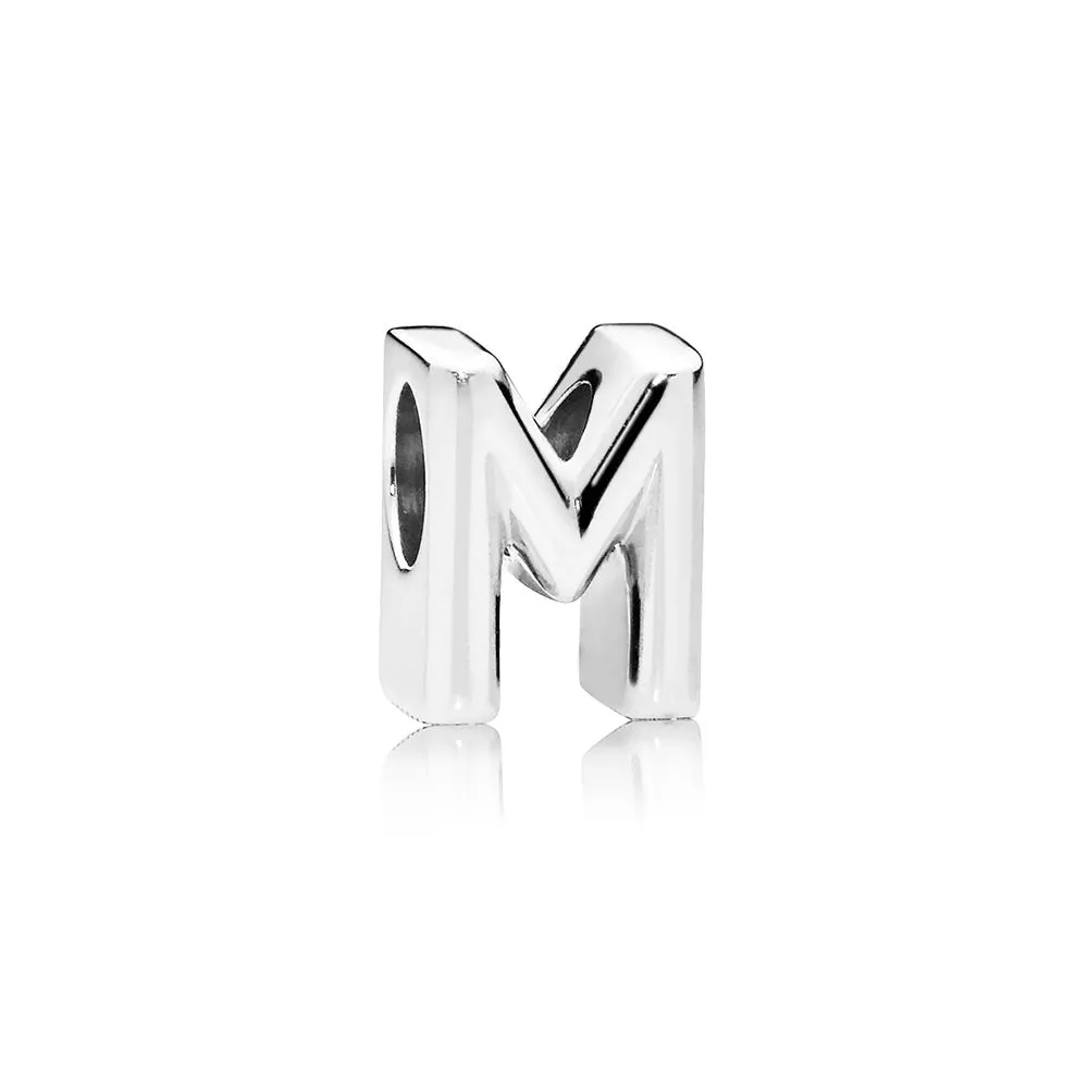 letter m charm 797467 helat pandora