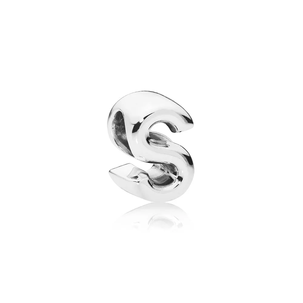 letter s charm 797473 helat pandora