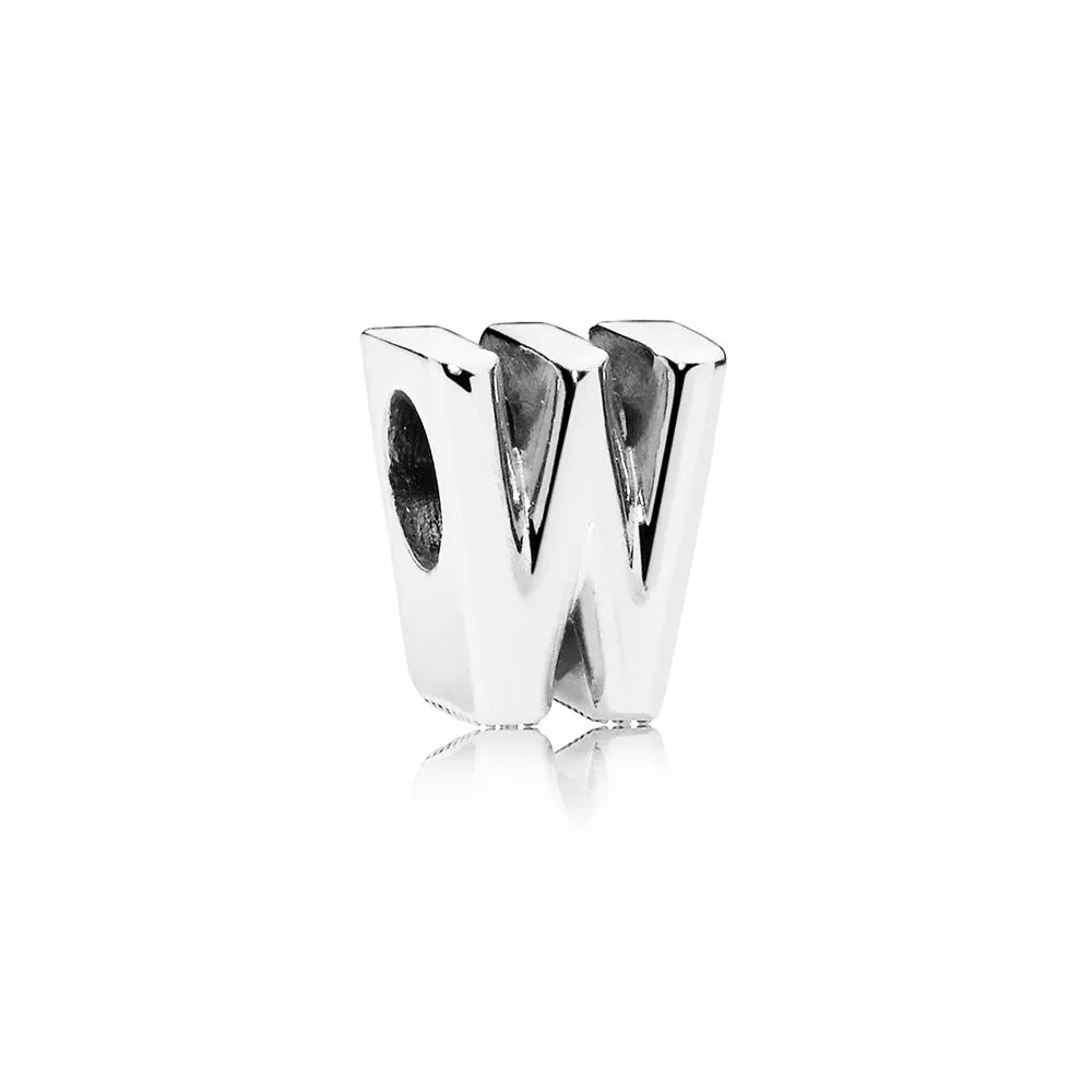 letter w charm 797477 helat pandora