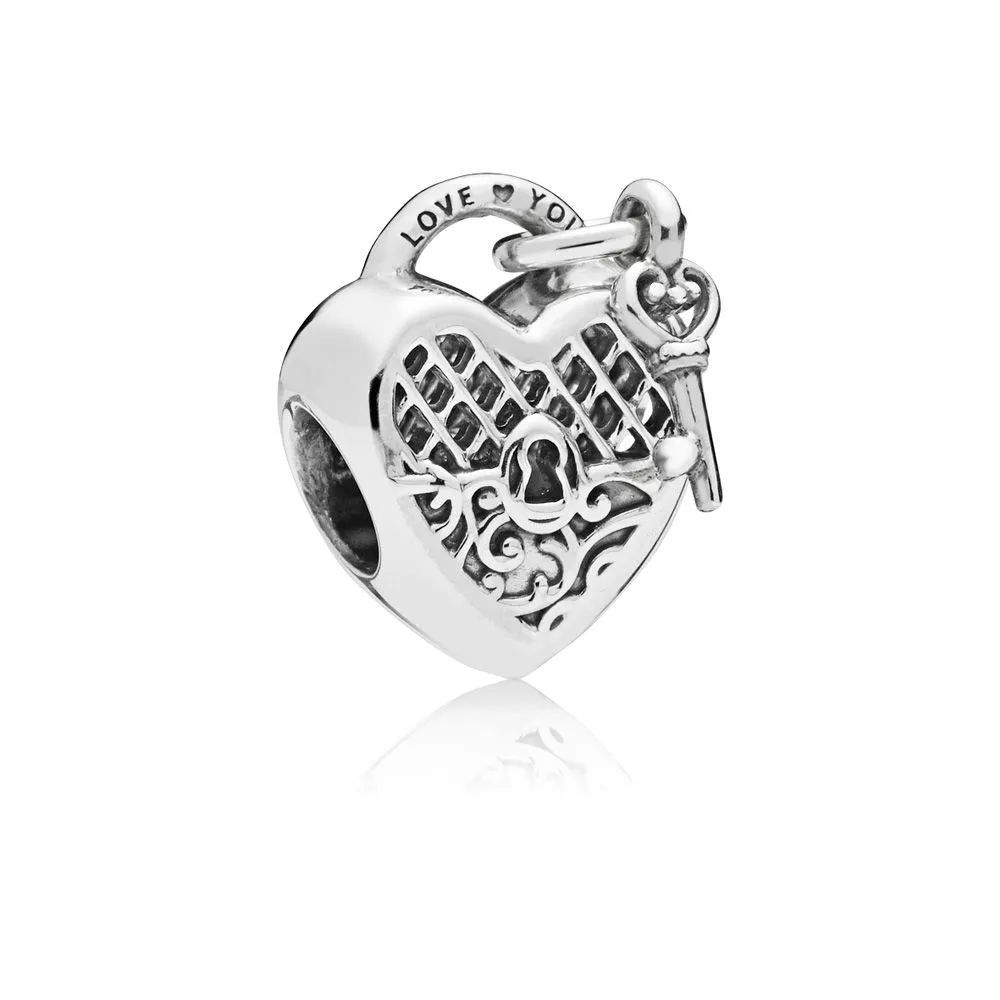 love you lock charm 797655 helat pandora