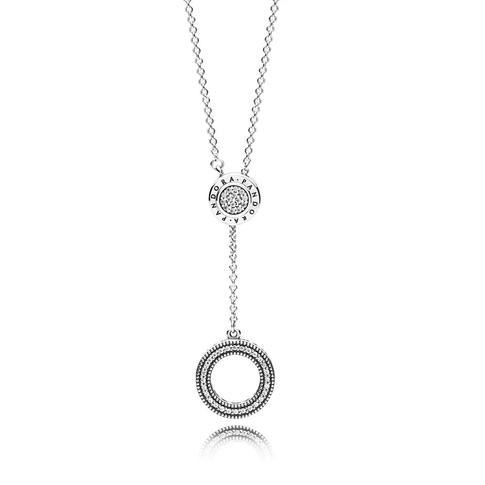 pandora logo necklace 397445cz 70 kaulakorut ja riipukset pandora