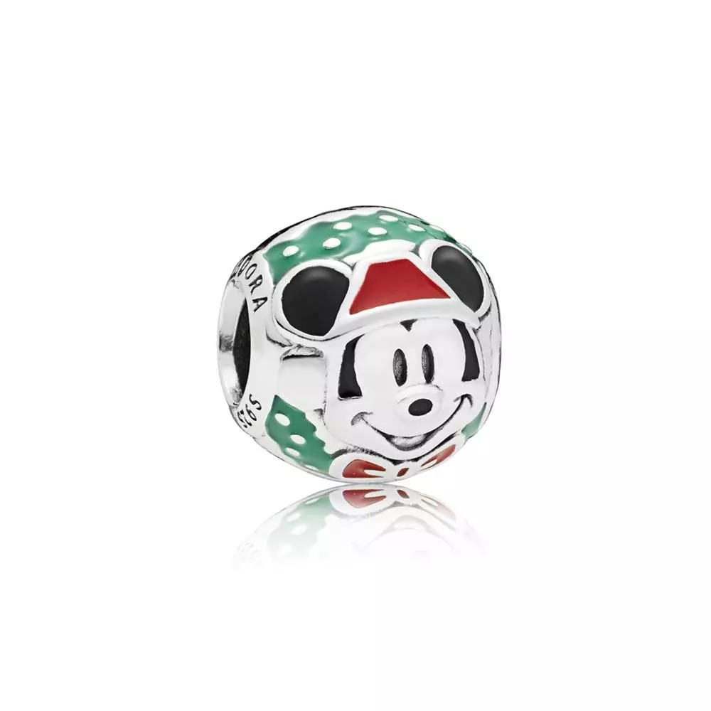 disney santa mickey charm 797502enmx helat pandora