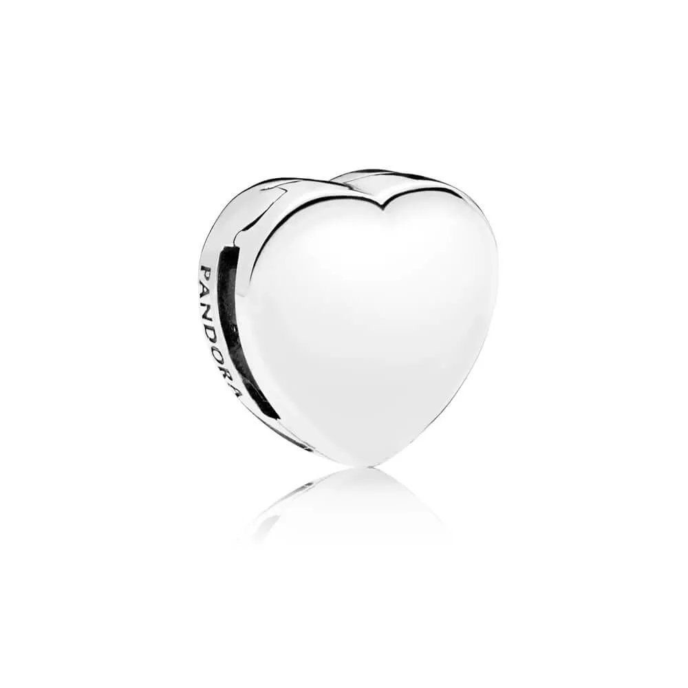 pandora reflexions heart clip charm 797620 helat pandora