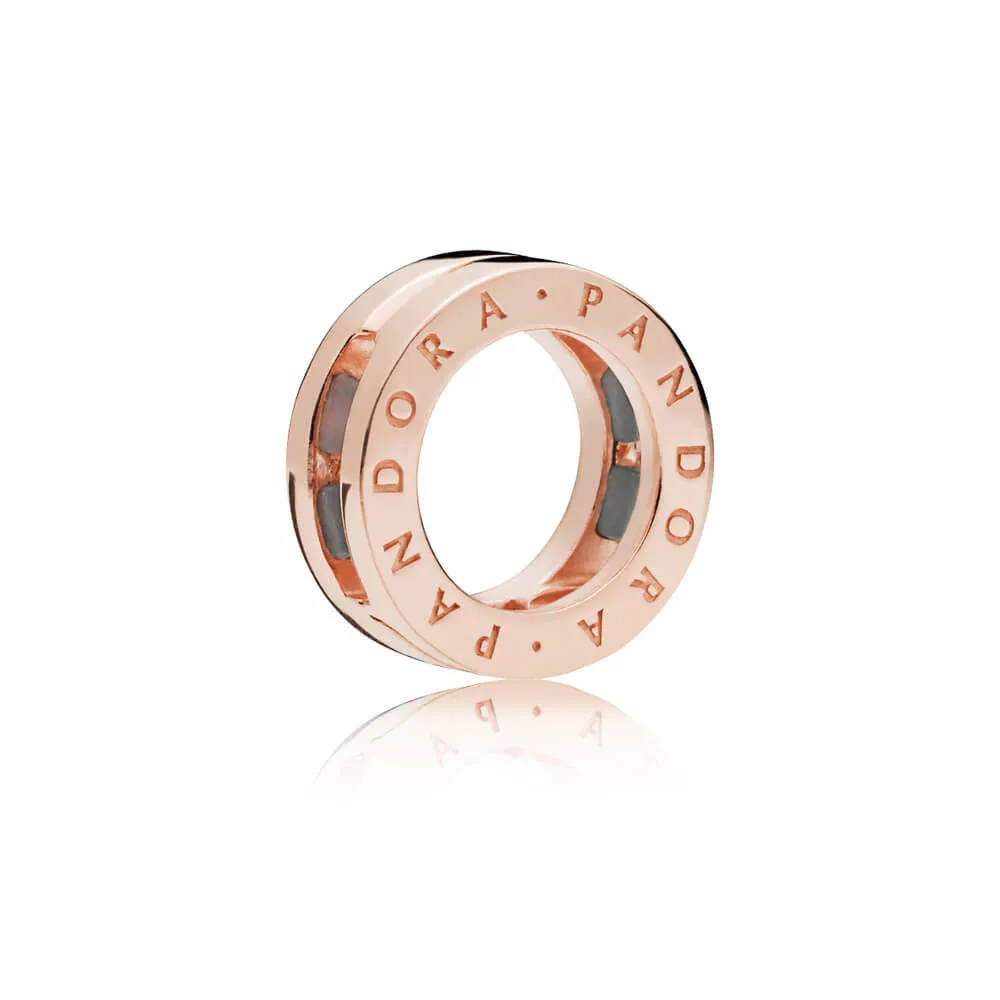 pandora reflexions pandora logo clip charm 787598 helat pandora