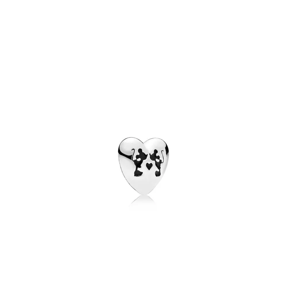 disney pandora petite memories mikki ja minnie kiss petite locket