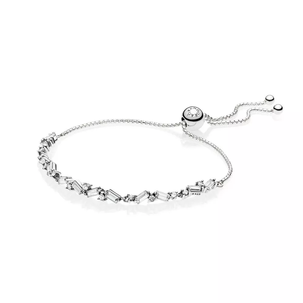 glacial beauty sliding bracelet 597558cz rannekorut pandora