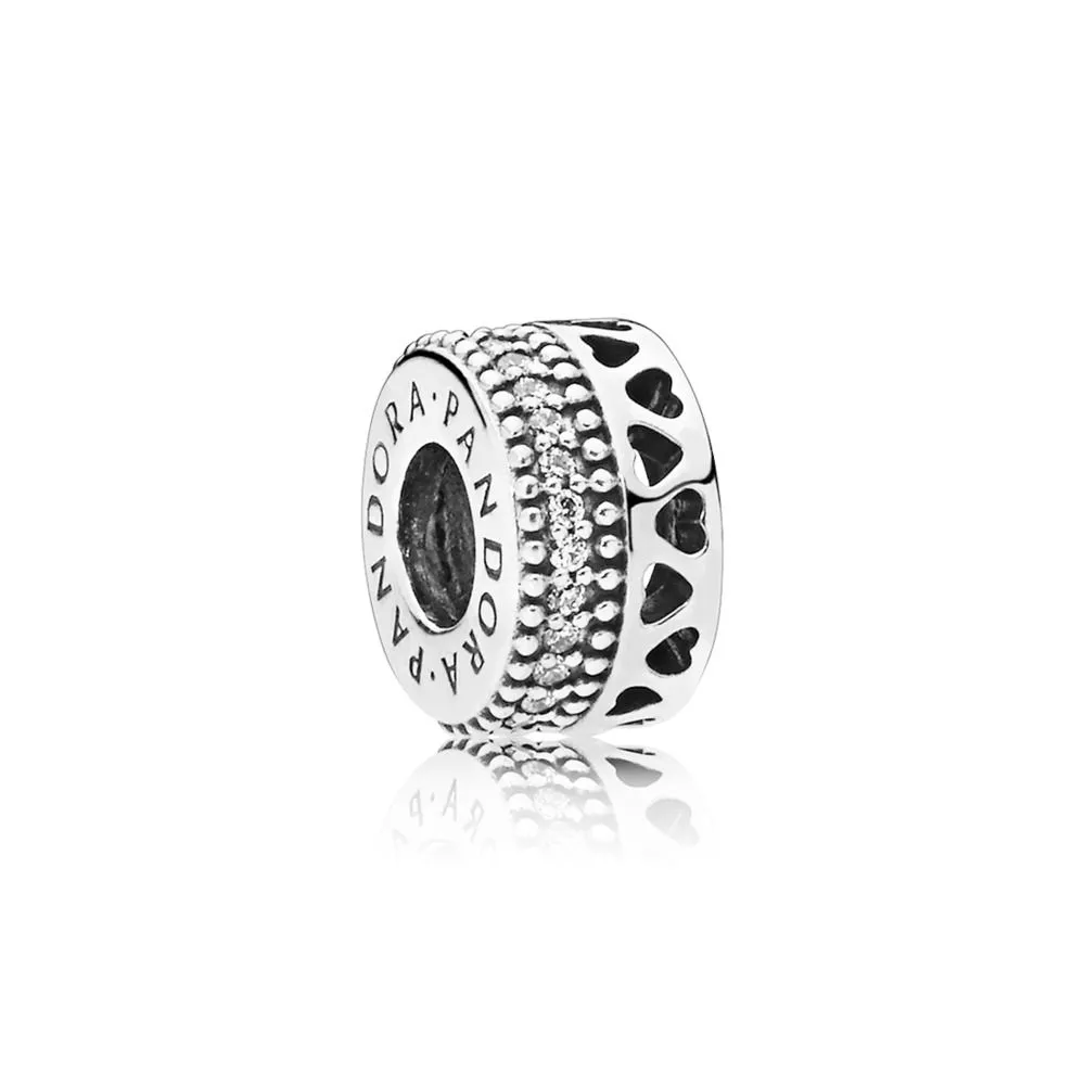 hearts spacer 797415cz helat pandora