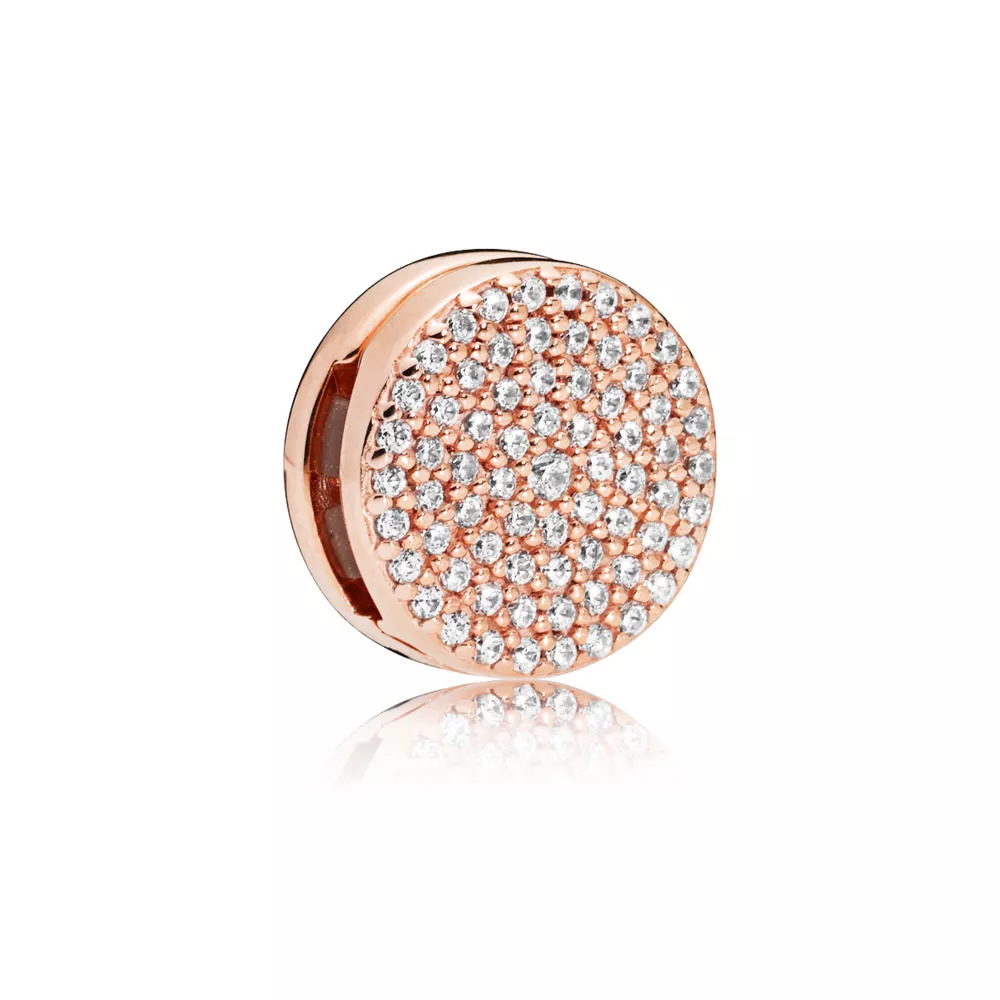 pandora reflexions dazzling elegance clip charm 787583cz helat pandora