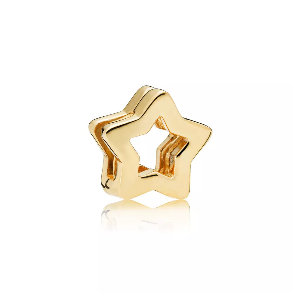 pandora reflexions sleek star clip charm 767544 helat pandora