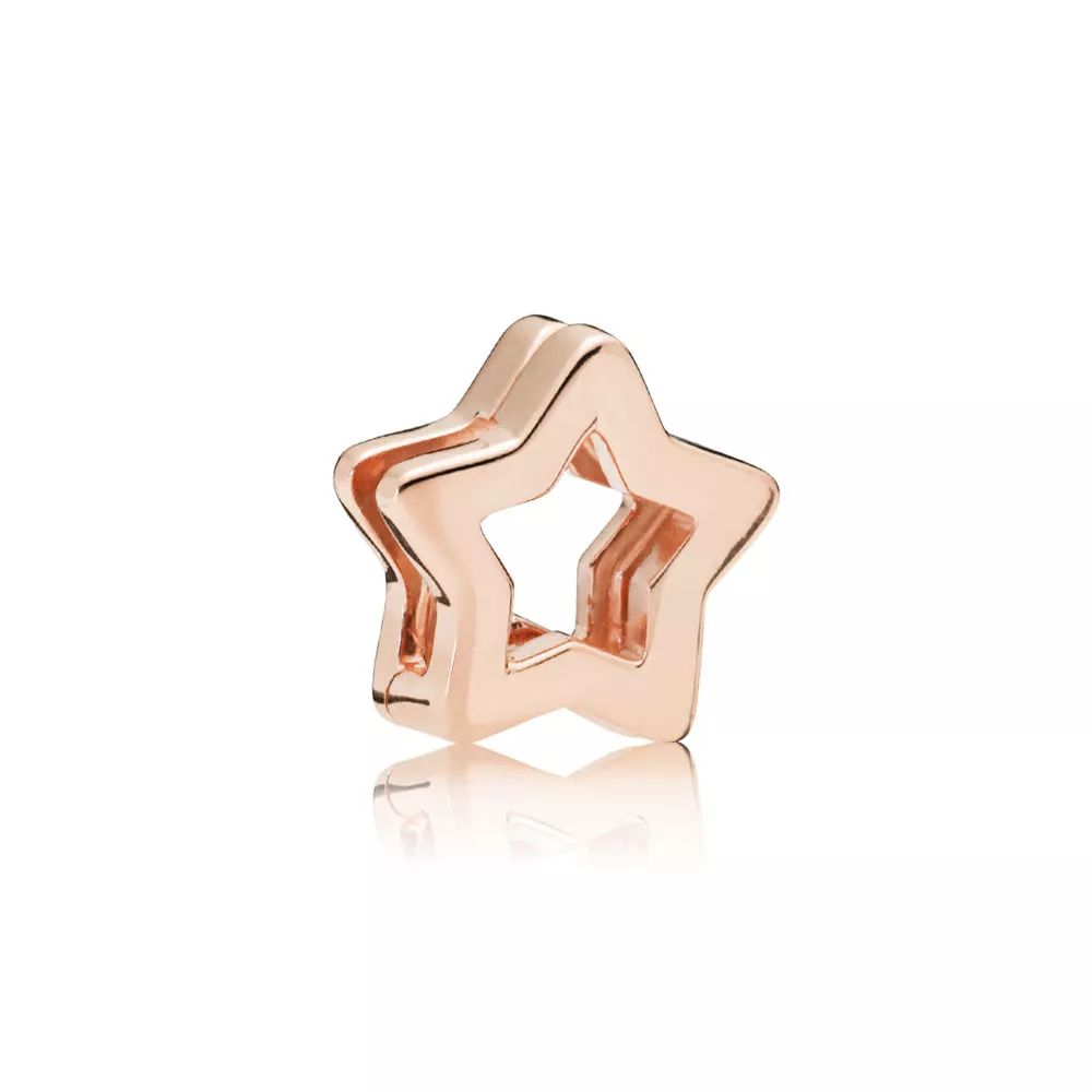 pandora reflexions sleek star clip charm 787544 helat pandora
