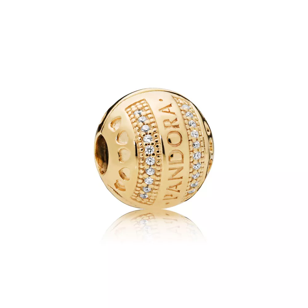 pandora shine logo clip 767433cz helat pandora