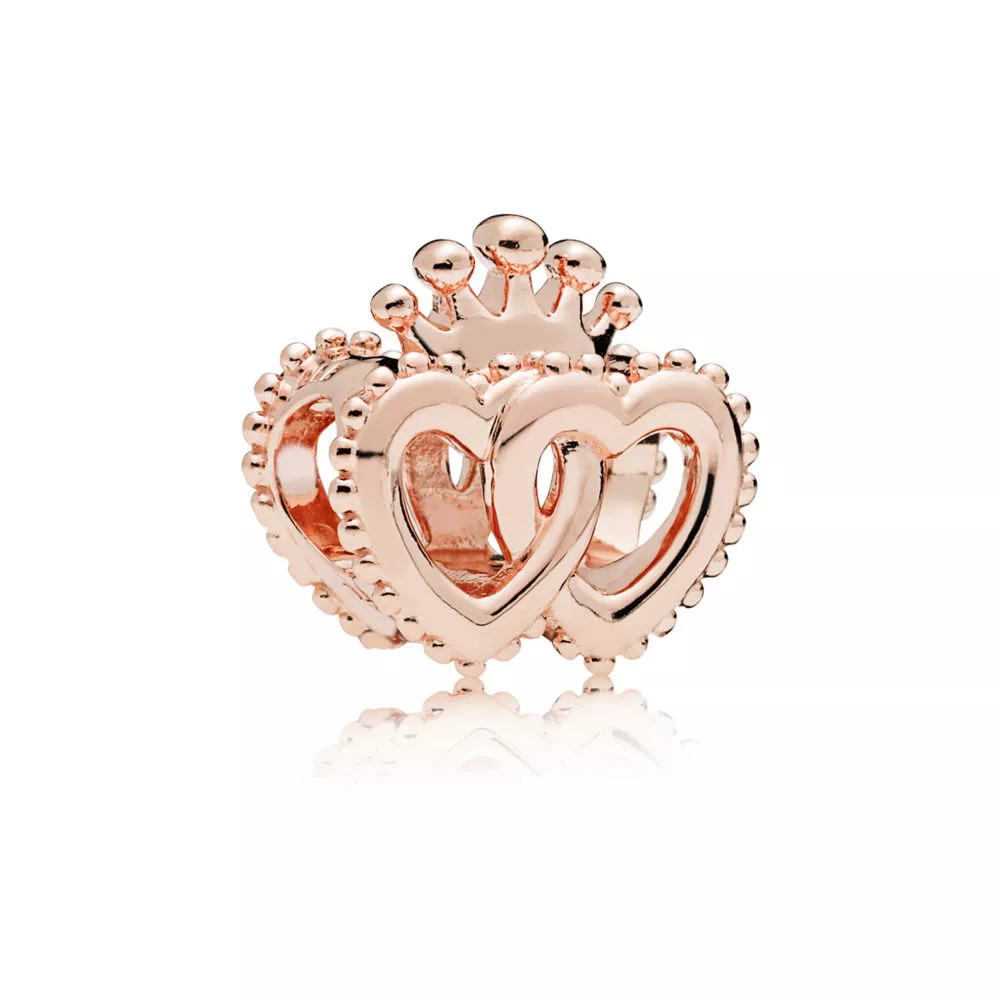 united regal hearts charm 787670 helat pandora