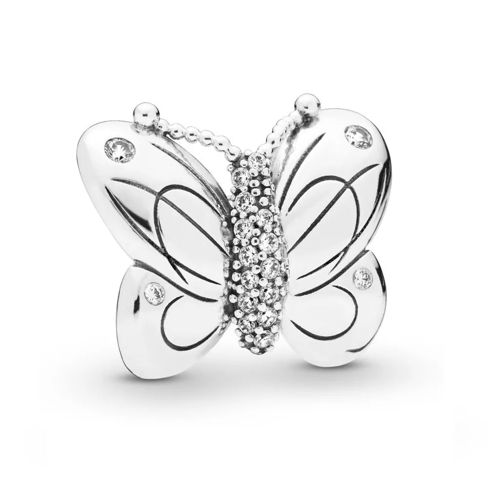 decorative butterfly charm 797880cz helat pandora
