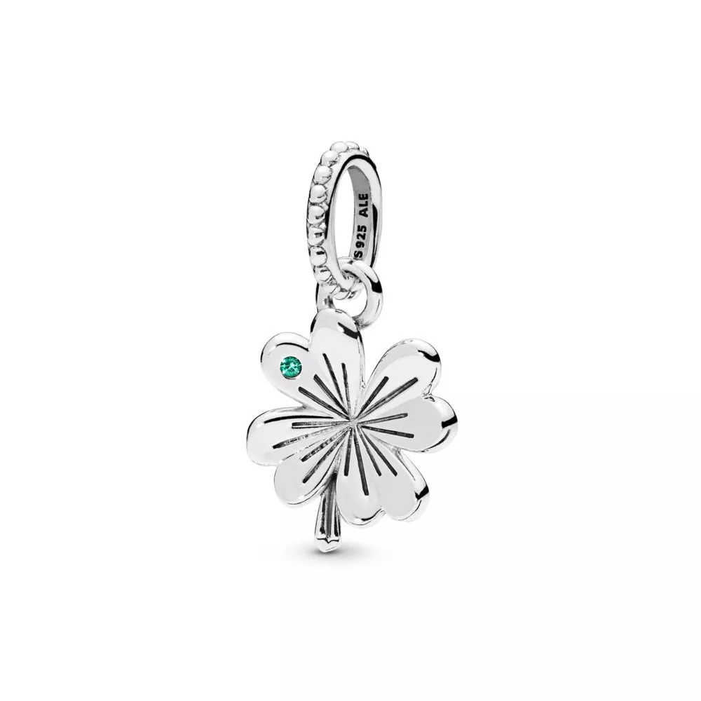 lucky four leaf clover pendant 397965nag kaulakorut ja riipukset pandora