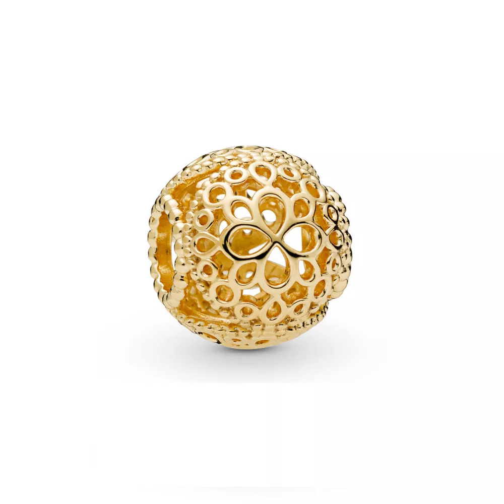 openwork flower charm 767853 helat pandora