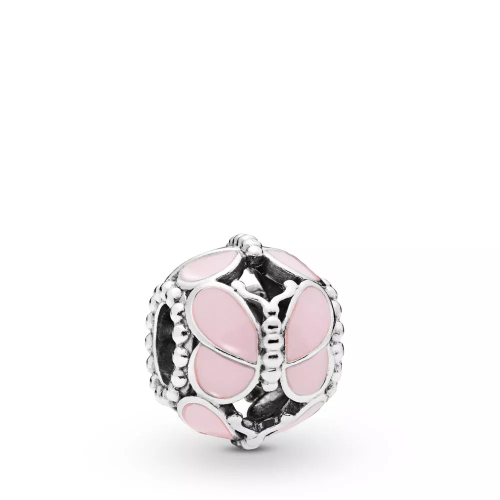 pink butterflies charm 797855en160 helat pandora