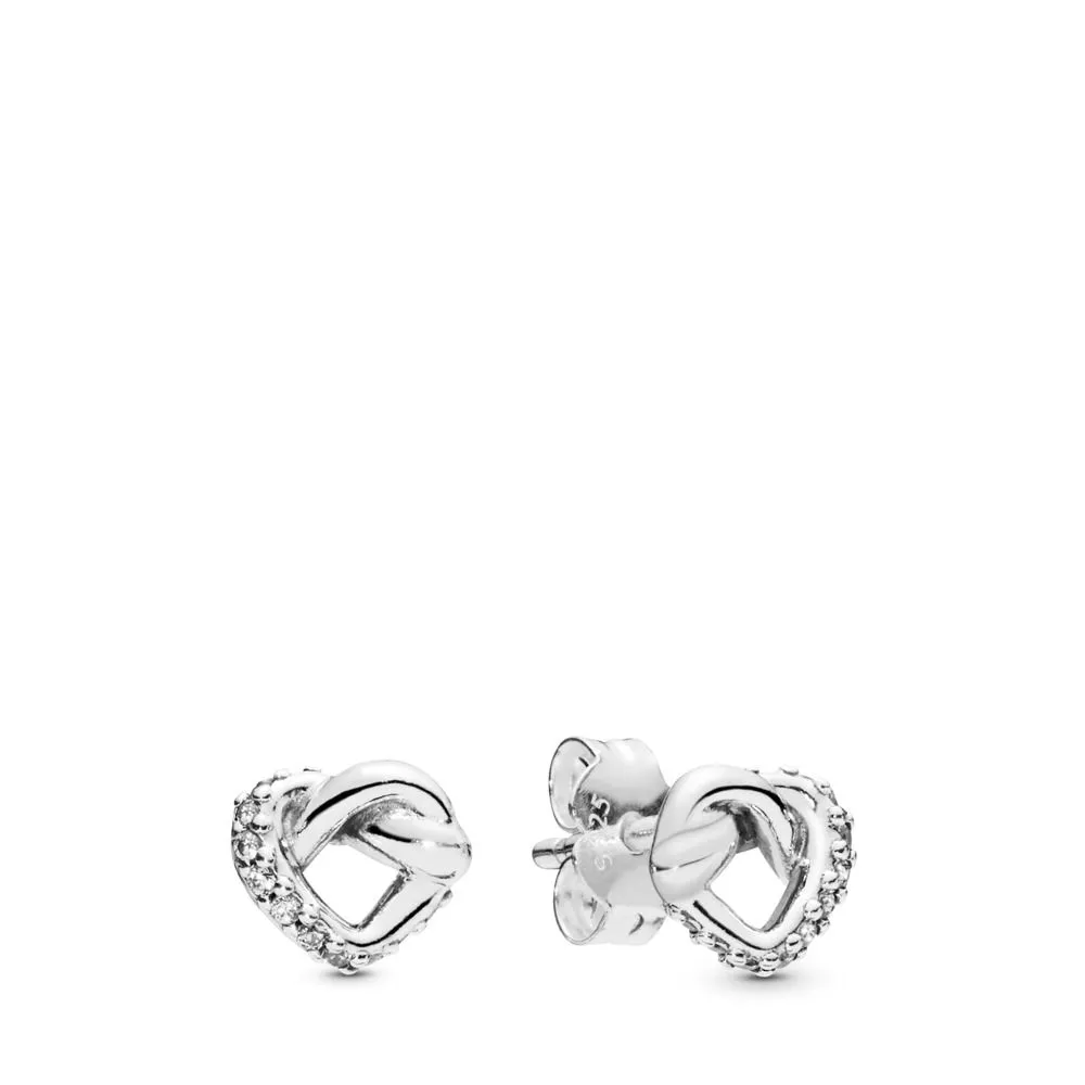 pandora knotted hearts korvakorut 298019cz