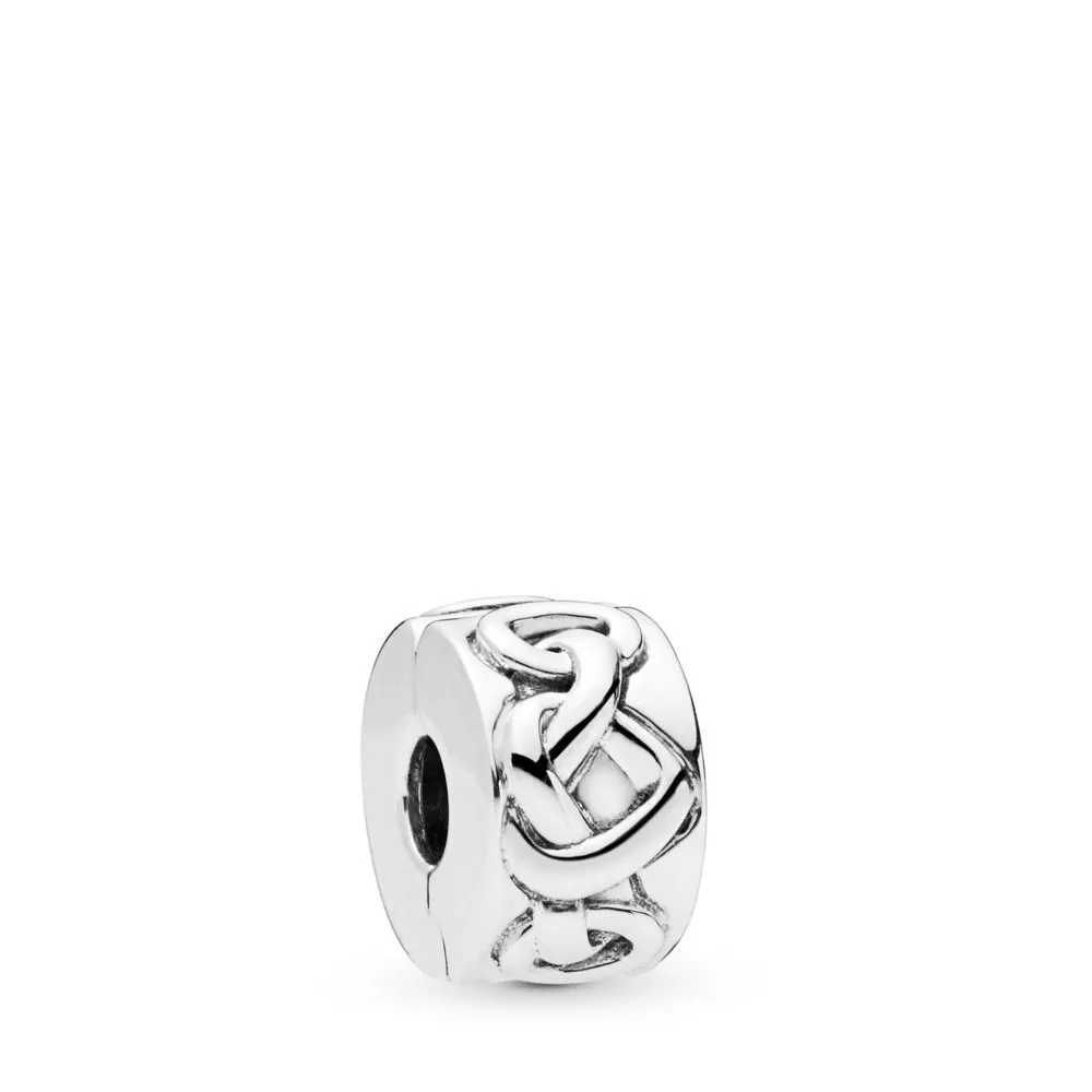 pandora knotted hearts lukkopala 798035