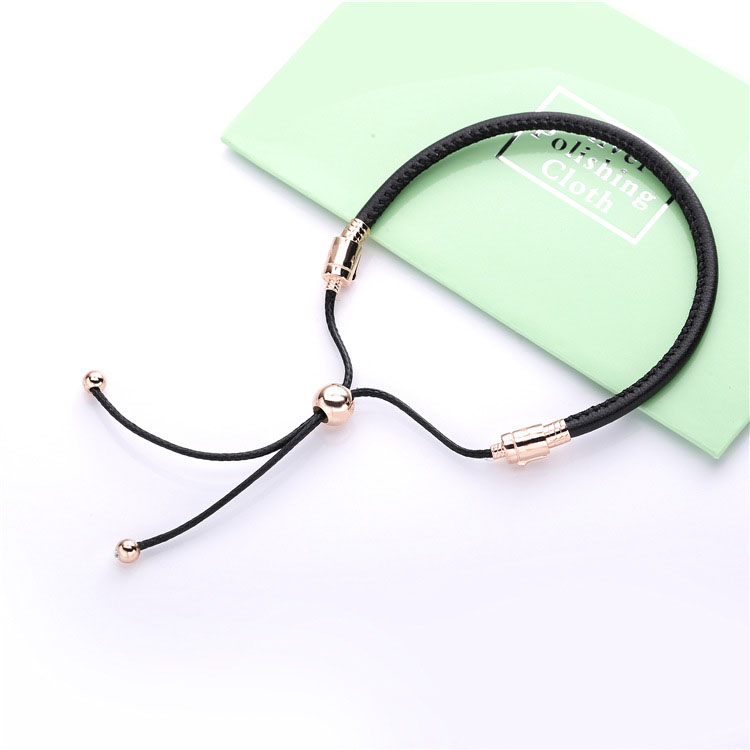 Pandora Moments Leather Slider Bracelet Suninen