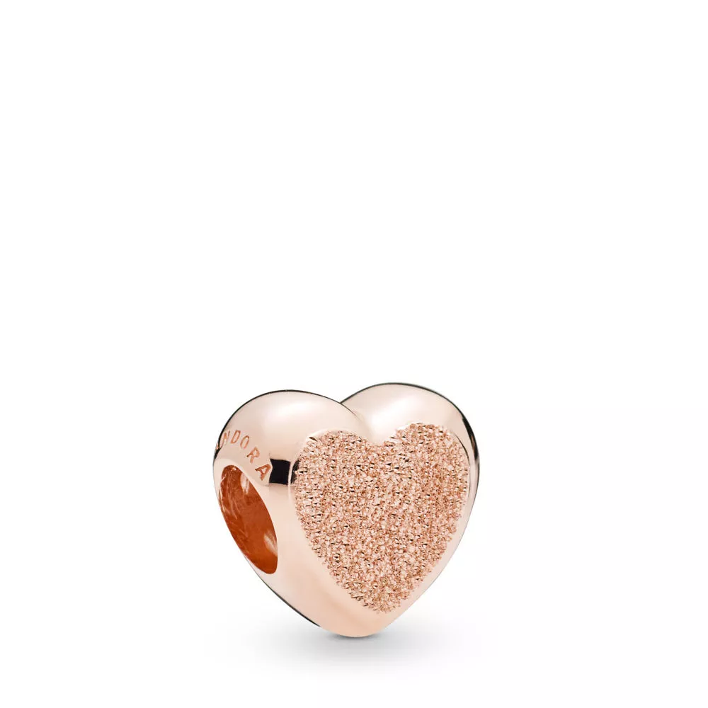pandora rose hela matte brilliance heart