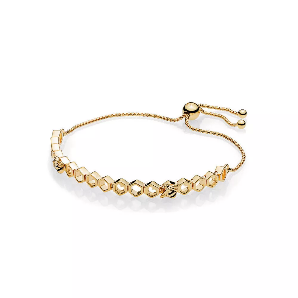 pandora honeybee bracelet 567109en16 rannekorut pandora