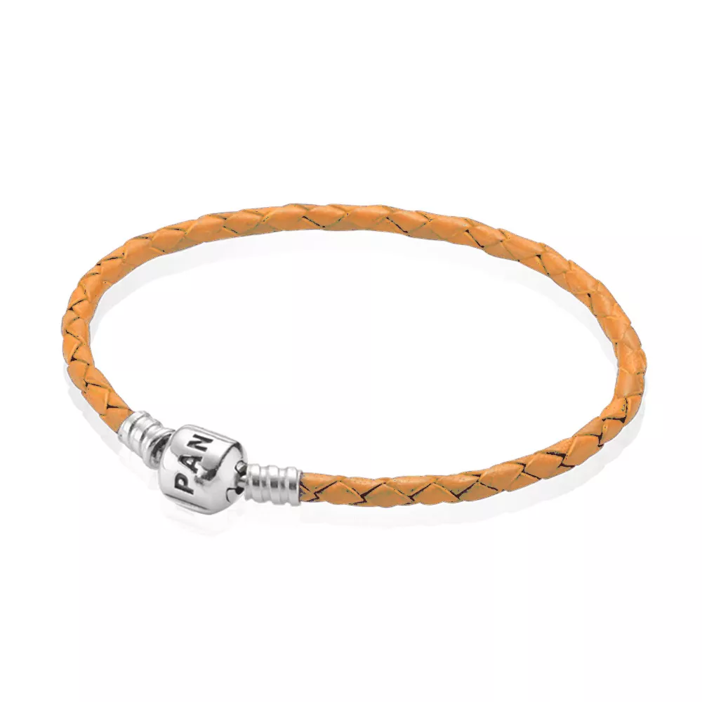 pandora sininen nahkaranne 590705crd jc