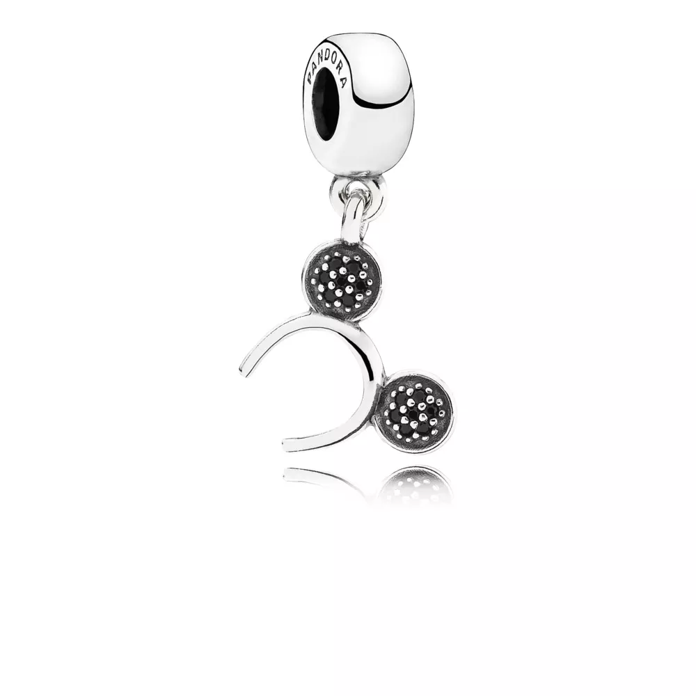 disney mickey headband silver dangle 791561nck helat pandora
