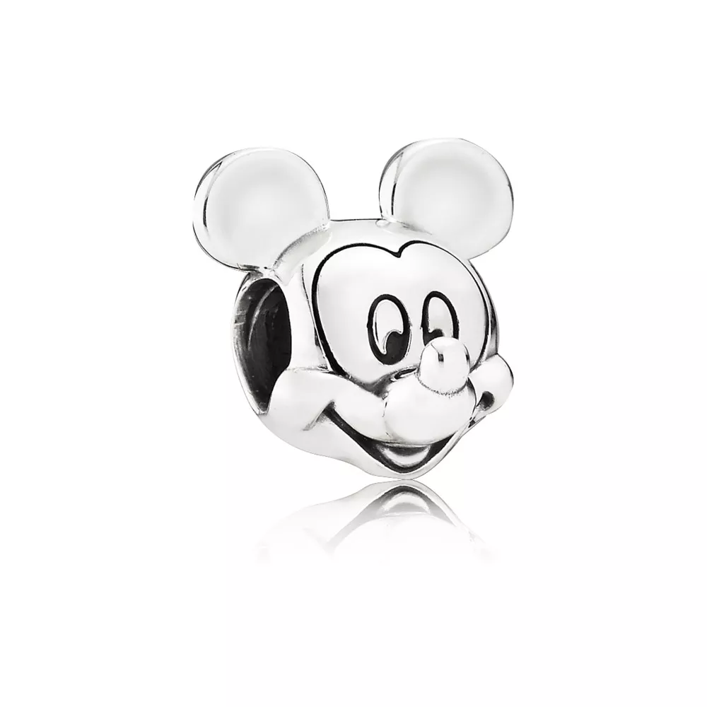 disney mickey silver charm 791586 helat pandora