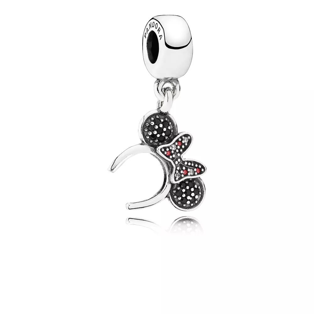 disney minnie headband silver dangle 791562nck helat pandora
