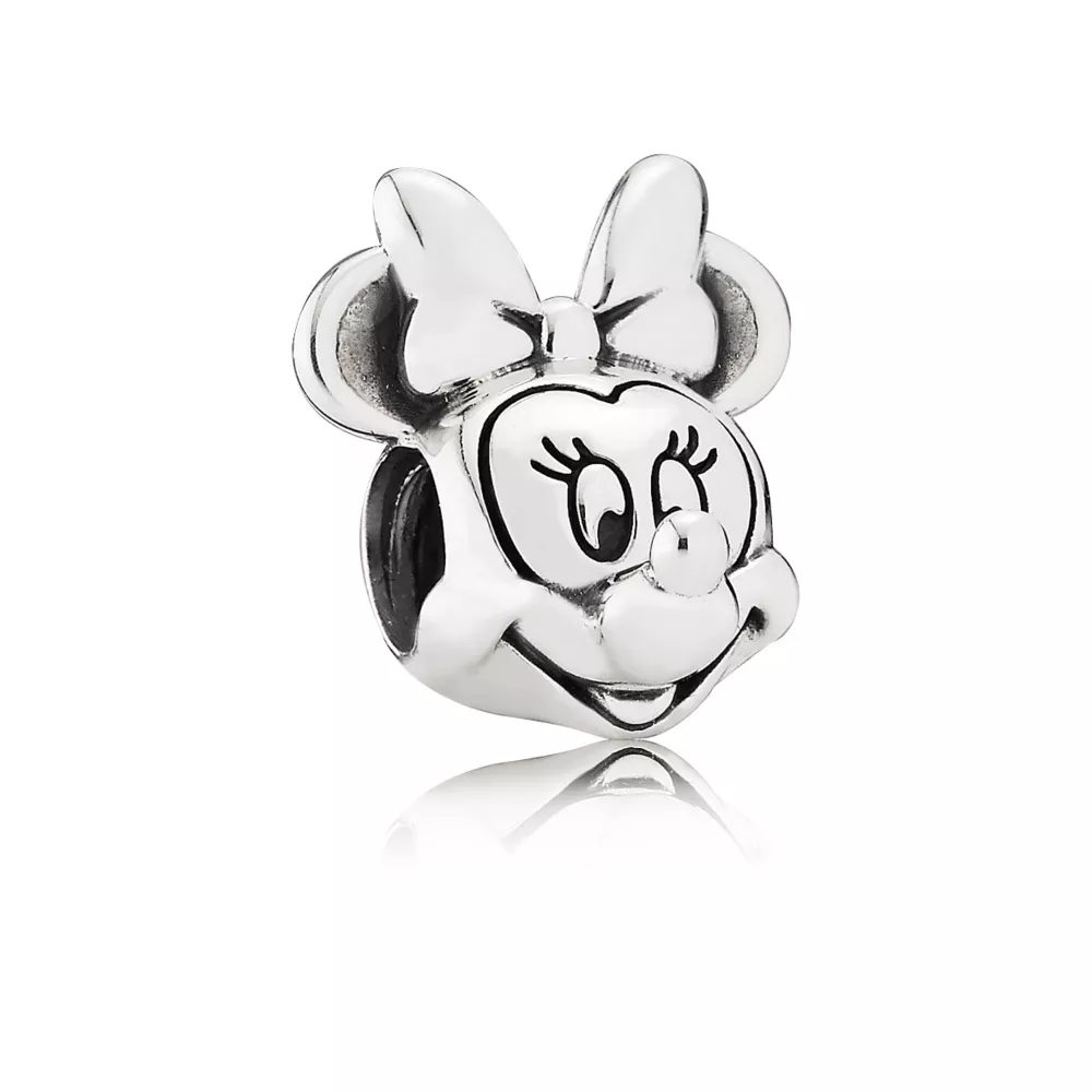 disney minnie silver charm 791587 helat pandora