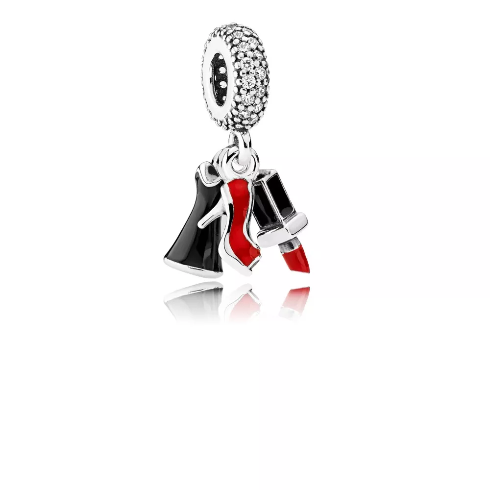 glamour trio pendant charm 792156enmx helat pandora
