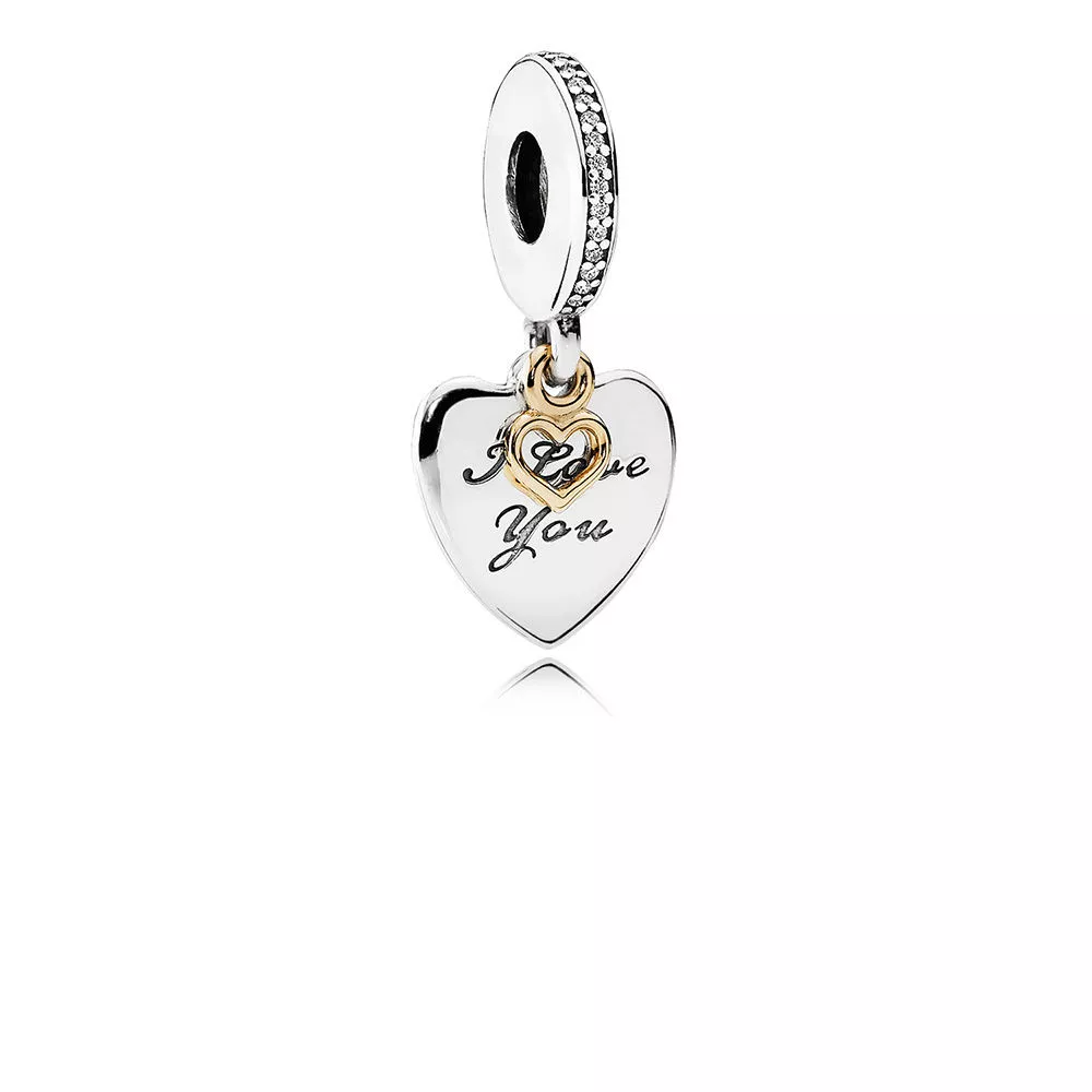 i love you forever pendant charm 792042cz helat pandora