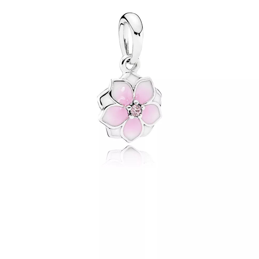 magnolia bloom pendant 792086pcz helat pandora