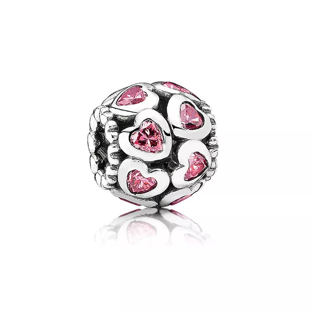 pandora hela kuohuviini openwork heart