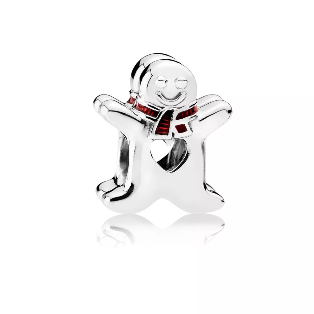 pandora red pink enamel hopeariipus