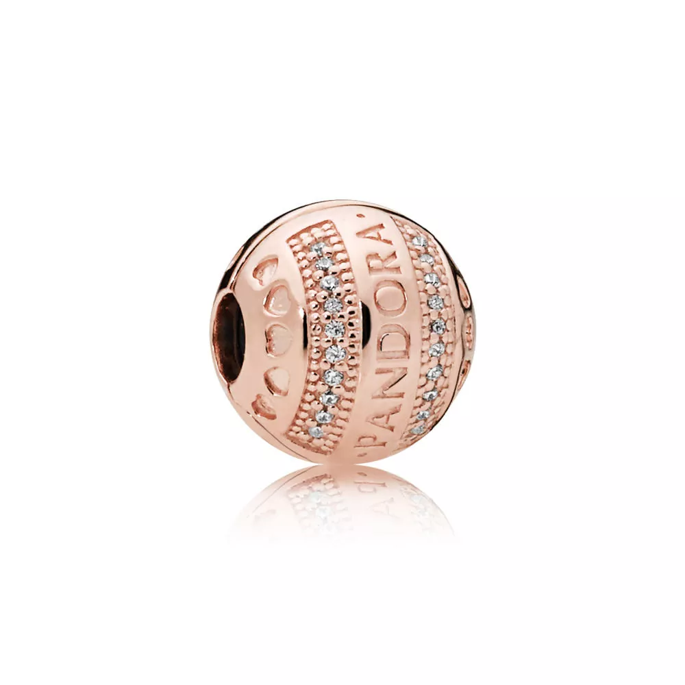 pandora rose logo clip 787433cz helat pandora
