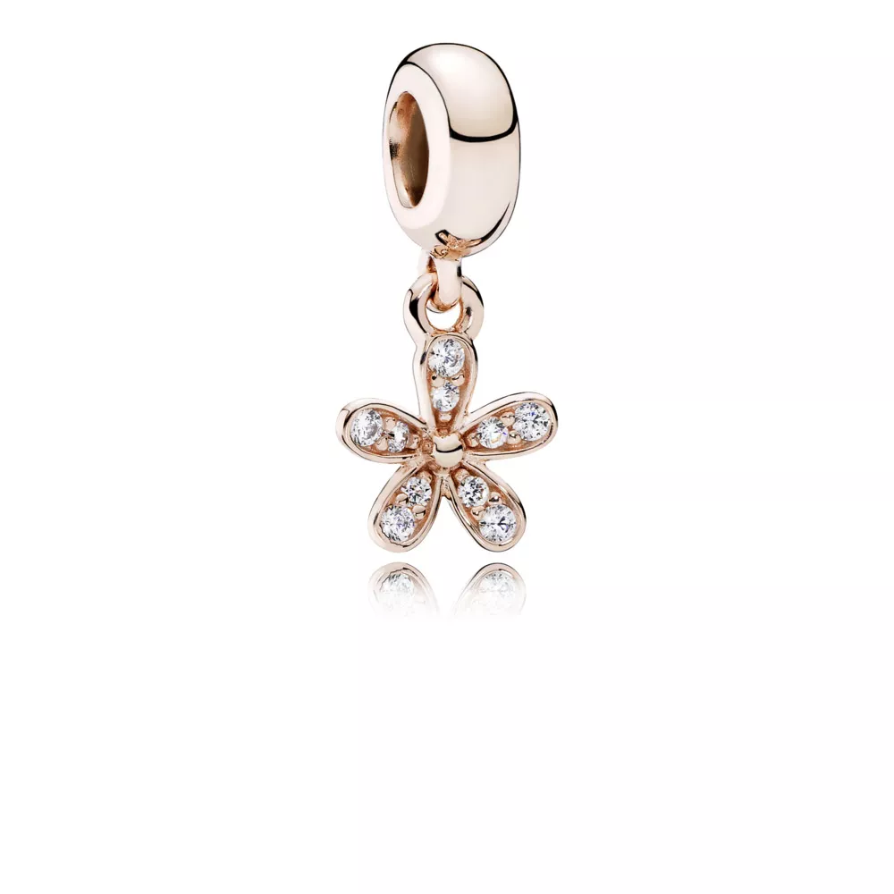 pandora rose riipushela häikäisevä daisy gold