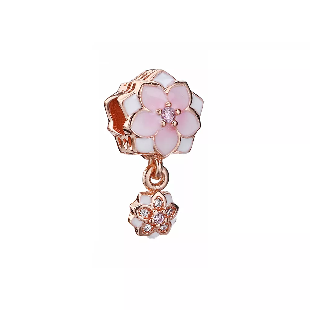 pandora rose riipushela magnolia bloom pale cerise