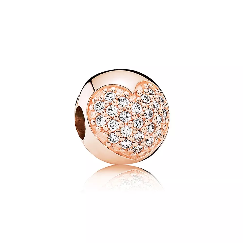 pavé heart 781053cz helat pandora