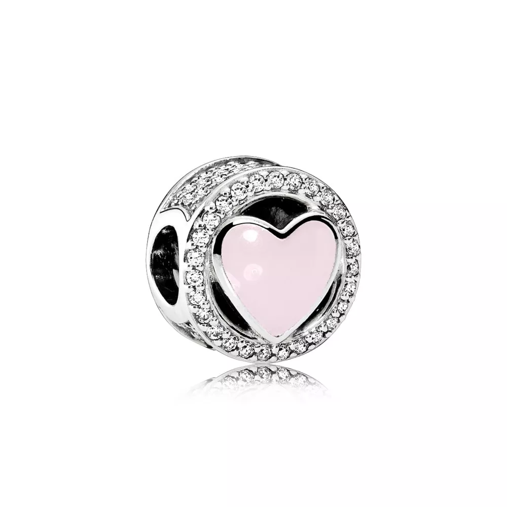 pink wonderful love charm 792034cz helat pandora