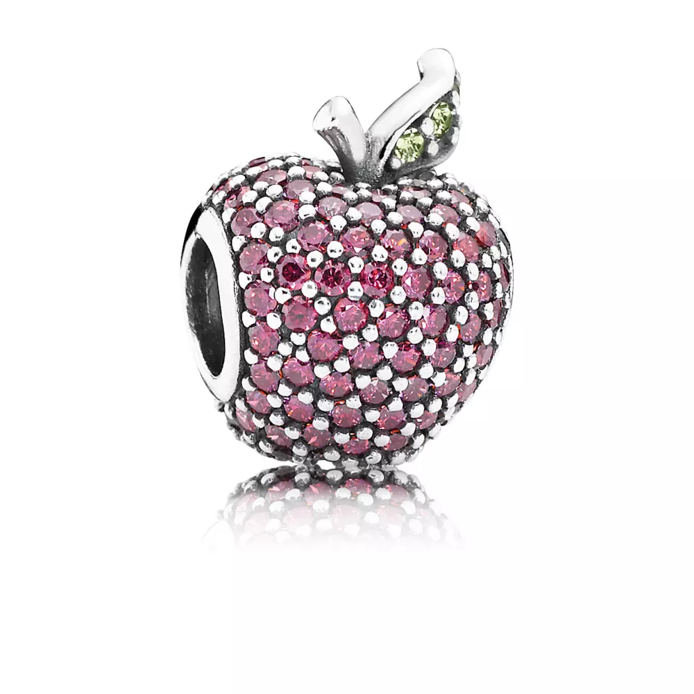 red pavé apple 791485cfr helat pandora